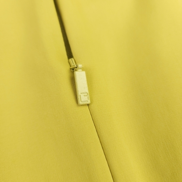 New Lafayette 148 New York Stunning Lime Dress Size S - Picture 11 of 16